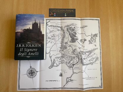 J.R.R. Tolkien Il Signore degli Anelli vecchia traduzione Alliata mondolibri con mappa - immagine 2