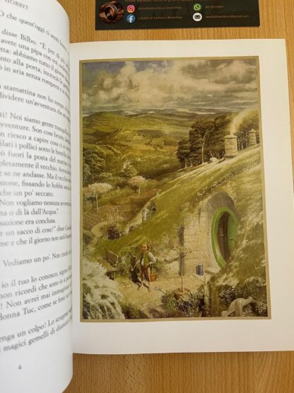 J.R.R. Tolkien Lo Hobbit Deluxe illustrato da Alan Lee seconda edizione 2013 - immagine 14