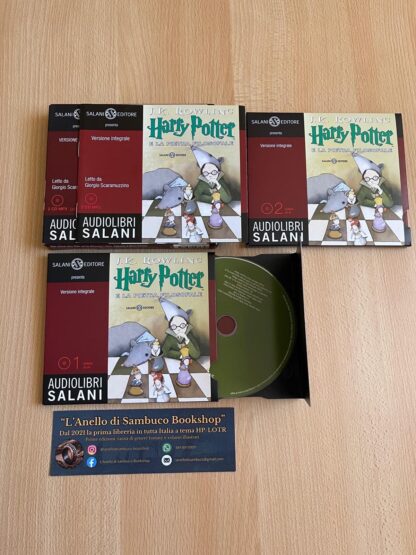 Audiolibro Harry Potter e la pietra filosofale prima edizione vecchia traduzione - immagine 4
