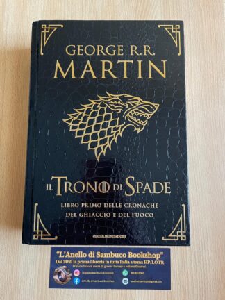 George R.R. Martin il trono di spade libro primo edizione deluxe pelle di drago