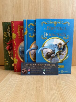 Biblioteca di Hogwarts cofanetto nuova edizione
