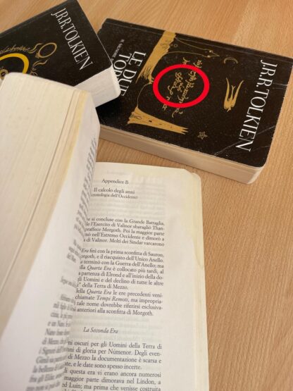 J.R.R. Tolkien Il Signore degli Anelli Trilogia nera traduzione Alliata - immagine 15