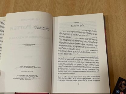 Harry Potter e il prigioniero di azkaban prima edizione prima stampa assoluta marzo 2000 - immagine 11