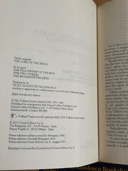 J.R.R. Tolkien Il Signore degli Anelli Trilogia prima edizione bompiani giunti traduzione Alliata - immagine 8