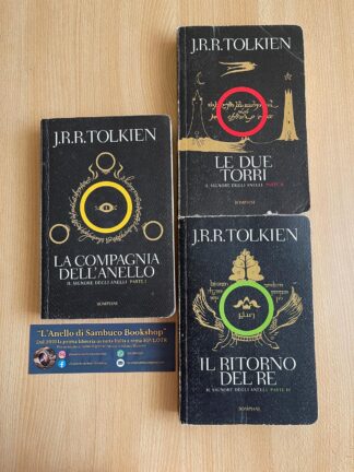 J.R.R. Tolkien Il Signore degli Anelli Trilogia nera traduzione Alliata
