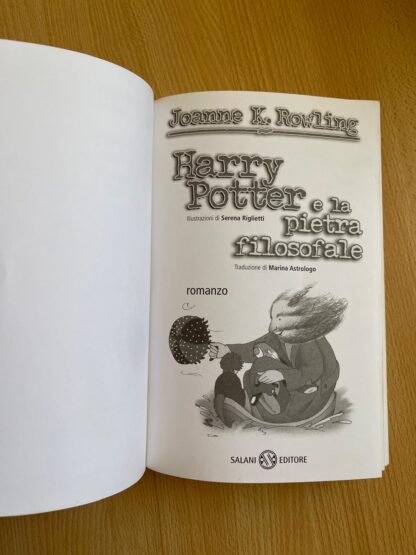 Harry Potter saga completa prima edizione vecchia traduzione vecchio font - immagine 9
