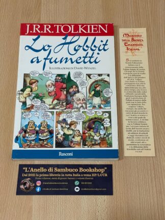J.R.R. Tolkien Lo Hobbit a fumetti Rusconi prima edizione