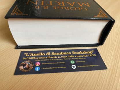 George R.R. Martin il trono di spade libro terzo edizione deluxe pelle di drago - immagine 4