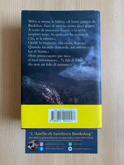 Andrzej Sapkowski The Witcher Il battesimo del fuoco prima edizione con fascetta editoriale - immagine 2