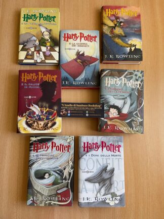 Harry Potter prima edizione saga completa vecchia traduzione