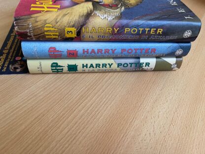 Harry Potter e la pietra filosofale camera dei segreti il prigioniero di azkaban prima edizione - immagine 3