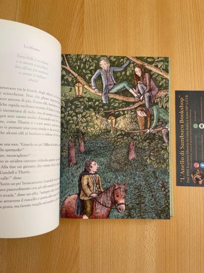 Lo Hobbit illustrato da Jemima Catlin terza edizione bompiani - immagine 15