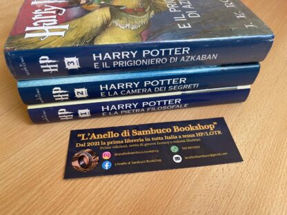 Harry Potter e la pietra filosofale la camera dei segreti il prigioniero di azkaban mondolibri prima edizione - immagine 3
