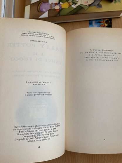 Harry Potter saga completa prima edizione vecchia traduzione tutti prima stampa - immagine 13