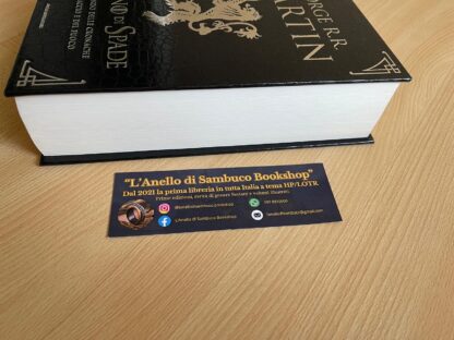 George R.R. Martin il trono di spade libro secondo edizione deluxe mondadori pelle di drago - immagine 5