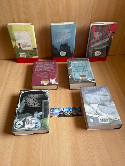 Harry Potter saga completa prima edizione vecchia traduzione vecchio font - immagine 3