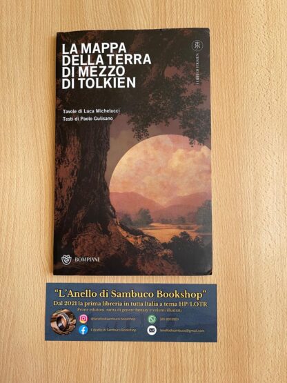 La mappa della terra di mezzo di Tolkien X edizione Bompiani