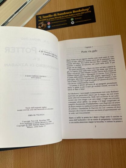 Harry Potter saga completa prima edizione vecchia traduzione vecchio font - immagine 14