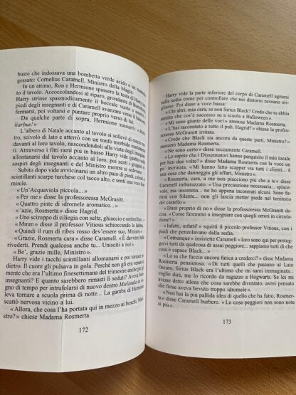 Harry Potter saga completa prima edizione vecchia traduzione vecchio font - immagine 10