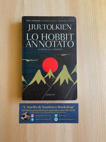 J.R.R. Tolkien Lo Hobbit Annotato prima edizione Bompiani Giunti 2017