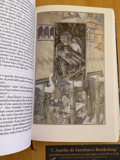 J.R.R. Tolkien Il Signore degli Anelli deluxe illustrato da Alan Lee prima edizione 2003 - immagine 15