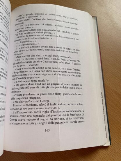 Harry Potter saga completa prima edizione vecchia traduzione vecchio font - immagine 9