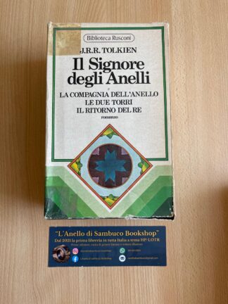 J.R.R. Tolkien Il Signore degli Anelli trilogia Rusconi cofanetto