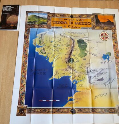 La mappa della terra di mezzo di Tolkien X edizione Bompiani - immagine 10