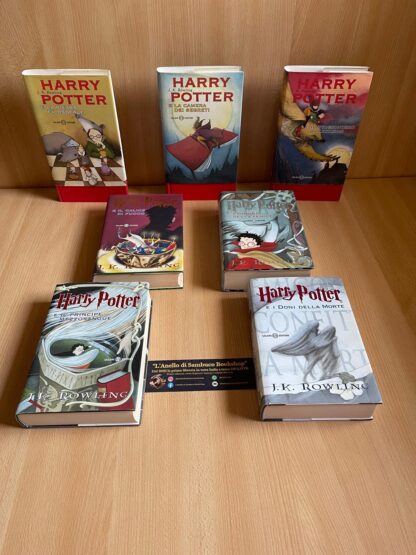 Harry Potter saga completa prima edizione vecchia traduzione vecchio font - immagine 2