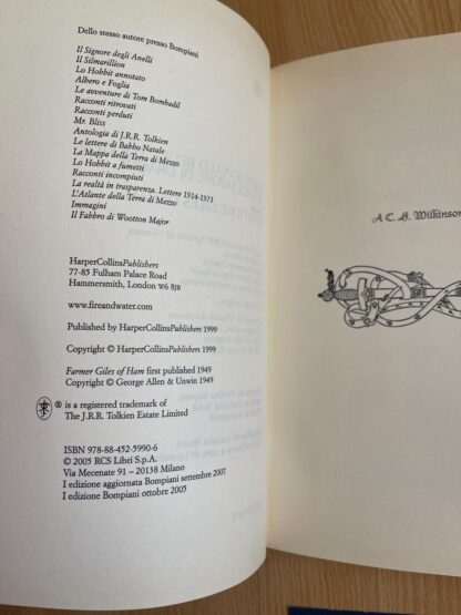 J.R.R. Tolkien Il cacciatore di draghi prima edizione bompiani 2007 - immagine 8
