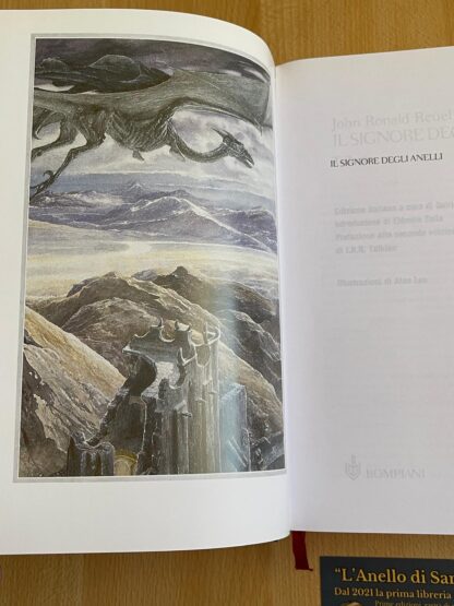 J.R.R. Tolkien Il Signore degli Anelli deluxe illustrato da Alan Lee prima edizione 2003 - immagine 13