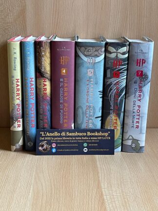 Harry Potter saga completa prima edizione vecchia traduzione vecchio font