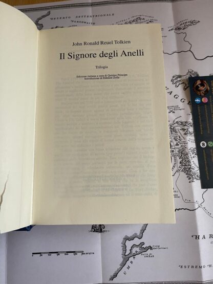 J.R.R. Tolkien Il Signore degli Anelli edizione Mondolibri traduzione Alliata - immagine 11