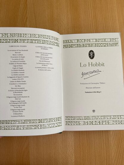 J.R.R. Tolkien Lo Hobbit illustrato dall'autore prima edizione 2024 - immagine 13