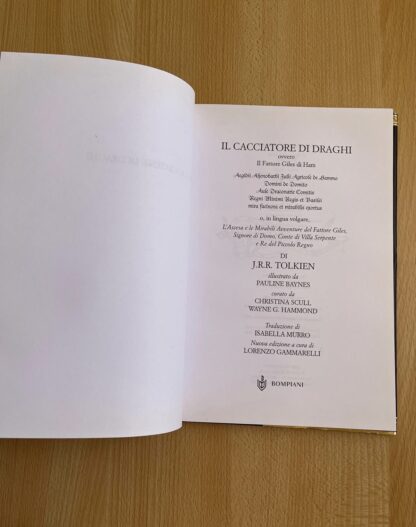 J.R.R. Tolkien Il Cacciatore Di Draghi Edizione Deluxe Bompiani Prima Edizione - immagine 11