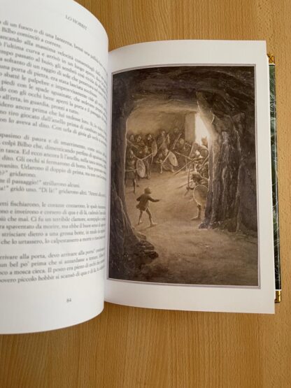J.R.R. Tolkien Lo Hobbit Deluxe illustrato da Alan Lee bompiani 2021 - immagine 10