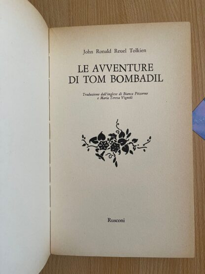 J.R.R. Tolkien Le Avventure di Tom Bombadil Rusconi 1980 - immagine 7