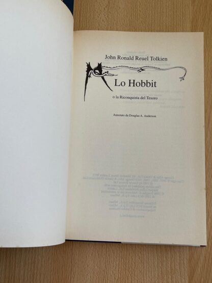 J.R.R. Tolkien Lo Hobbit Annotato Da Douglas A. Anderson edizione Mondolibri - immagine 11