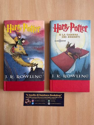 Harry Potter e la camera dei segreti il prigioniero di azkaban prima edizione vecchia traduzione