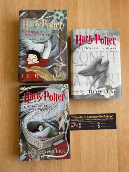 Harry Potter e l'ordine della fenice il principe mezzosangue i doni della morte prima edizione
