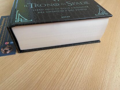 George R.R. Martin Il Trono di Spade libro quinto edizione deluxe pelle di drago - immagine 6