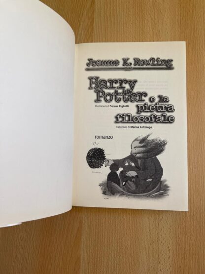 Harry Potter e la pietra filosofale prima edizione vecchia traduzione mondolibri - immagine 11