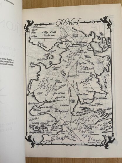 George R.R. Martin Il Trono di Spade libro quarto edizione deluxe pelle di drago - immagine 8
