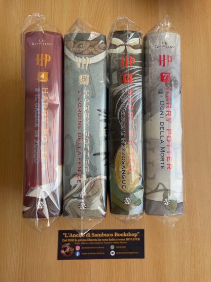 Harry Potter e il calice di fuoco l'ordine della fenice principe mezzosangue i doni della morte prima edizione vecchia traduzione - immagine 3