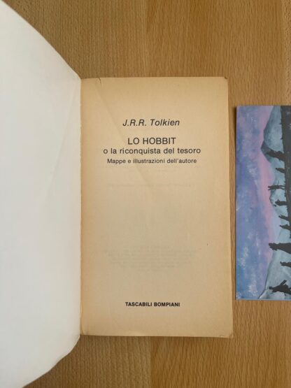 J.R.R. Tolkien Lo Hobbit La Riconquista Del Tesoro Bompiani Tascabili 1988 - immagine 7