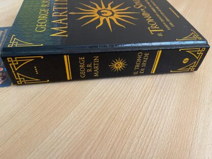 George R.R. Martin Il Trono di Spade libro quarto edizione deluxe pelle di drago - immagine 3
