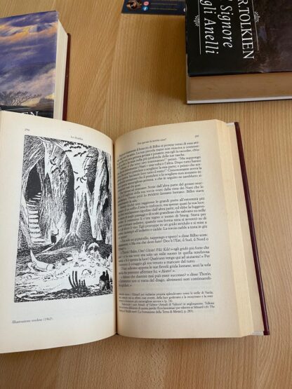 J.R.R. Tolkien Il Signore degli Anelli Lo Hobbit Il Silmarillion edizione mondolibri vecchia traduzione - immagine 14