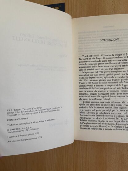 J.R.R. Tolkien Il Signore degli Anelli traduzione Alliata 2002 con mappa - immagine 10