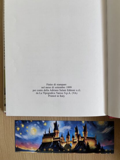 Harry Potter e la camera dei segreti prima edizione vecchia traduzione prima stampa assoluta - immagine 12