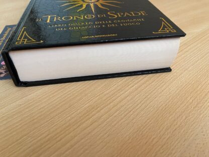 George R.R. Martin Il Trono di Spade libro quarto edizione deluxe pelle di drago - immagine 4